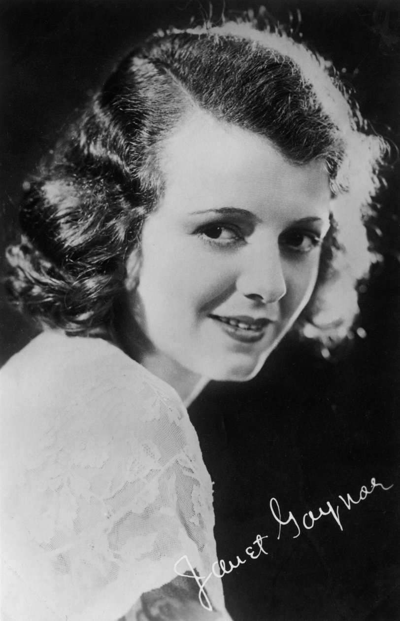 Janet Gaynor 1906-1984, actriz estadounidense, siglo XX de Unbekannt