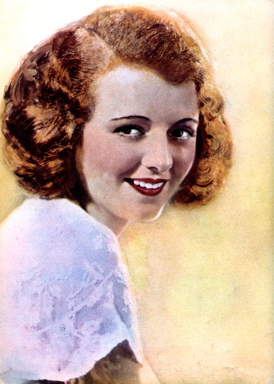Janet Gaynor, actriz estadounidense, 1934-1935 de Unbekannt
