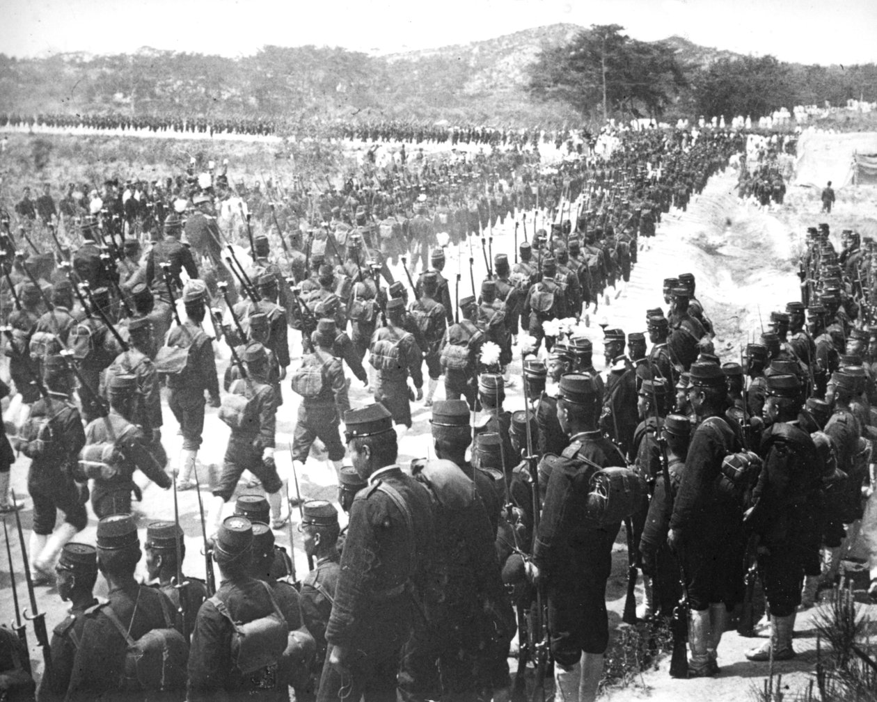 Tropas japonesas, Corea, c1900 de Unbekannt