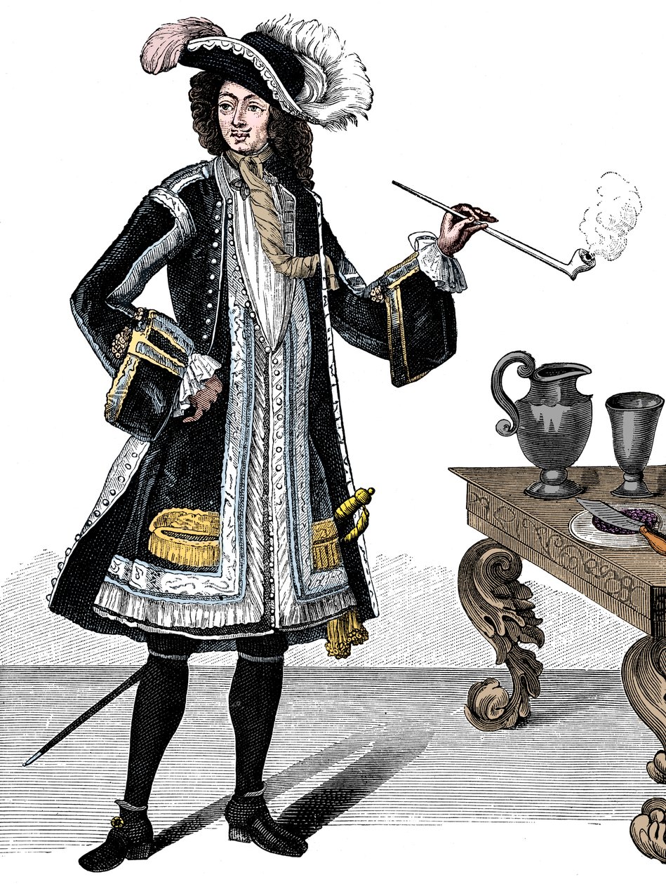Jean Bart o Barth 1651-1702, corsario francés, c1690s de Unbekannt