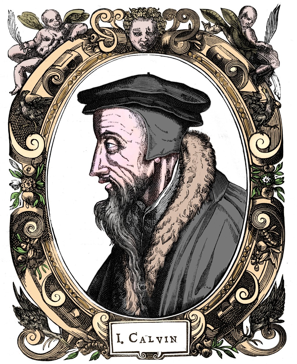 Jean Calvin, teólogo francés, 1581 de Unbekannt