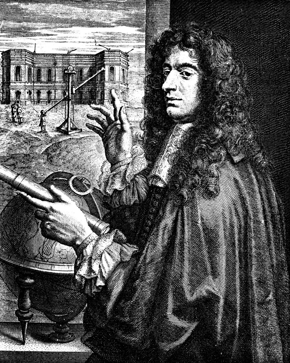 Jean Dominique Cassini 1625-1712, astrónomo francés nacido en Italia de Unbekannt
