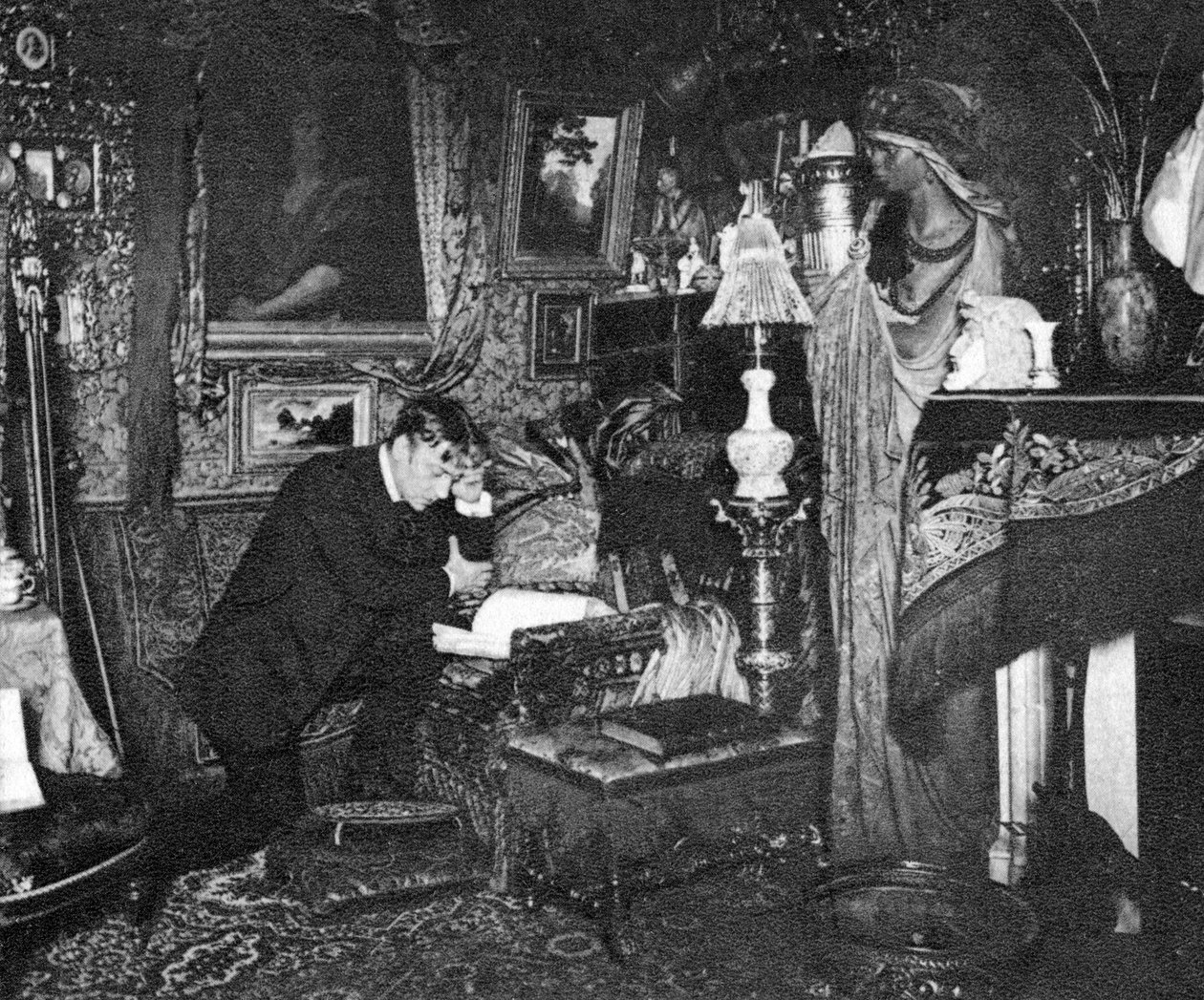 Jean Mounet-Sully, actor francés, 1910 de Unbekannt