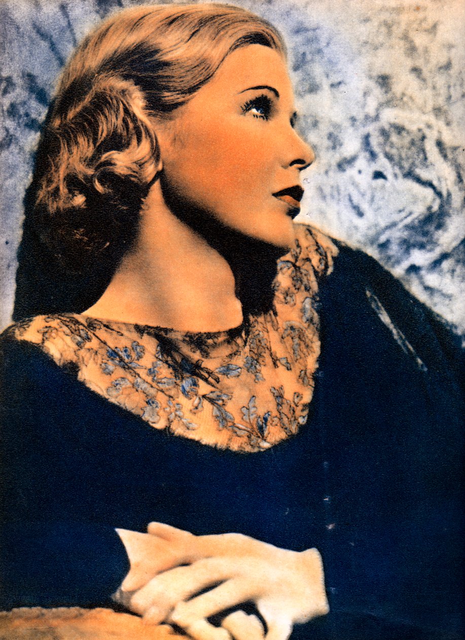 Jean Muir, actriz estadounidense, 1934-1935 de Unbekannt