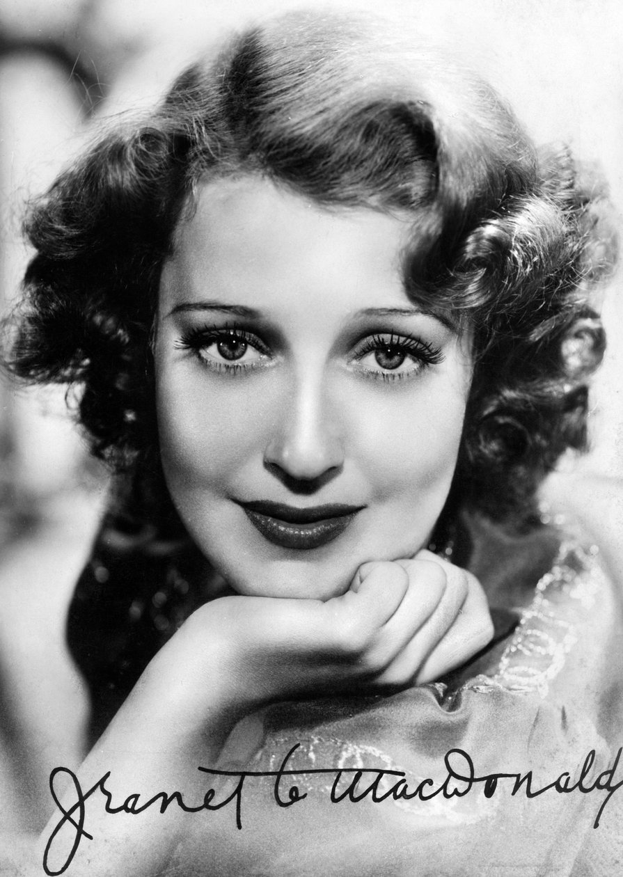 Jeanette MacDonald 1903-1965, cantante y actriz estadounidense, c. 1930s-c. 1940s de Unbekannt