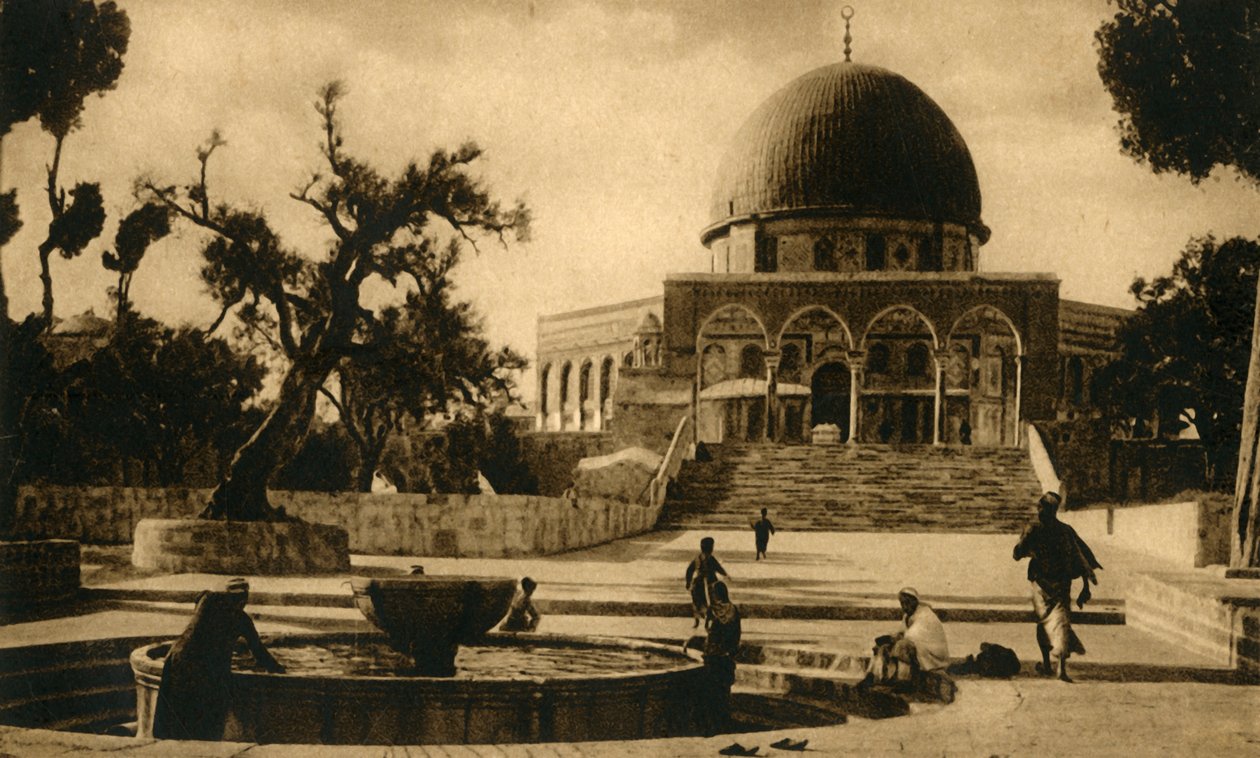 Jerusalén - Mezquita de Omar, c1918-c1939 de Unbekannt