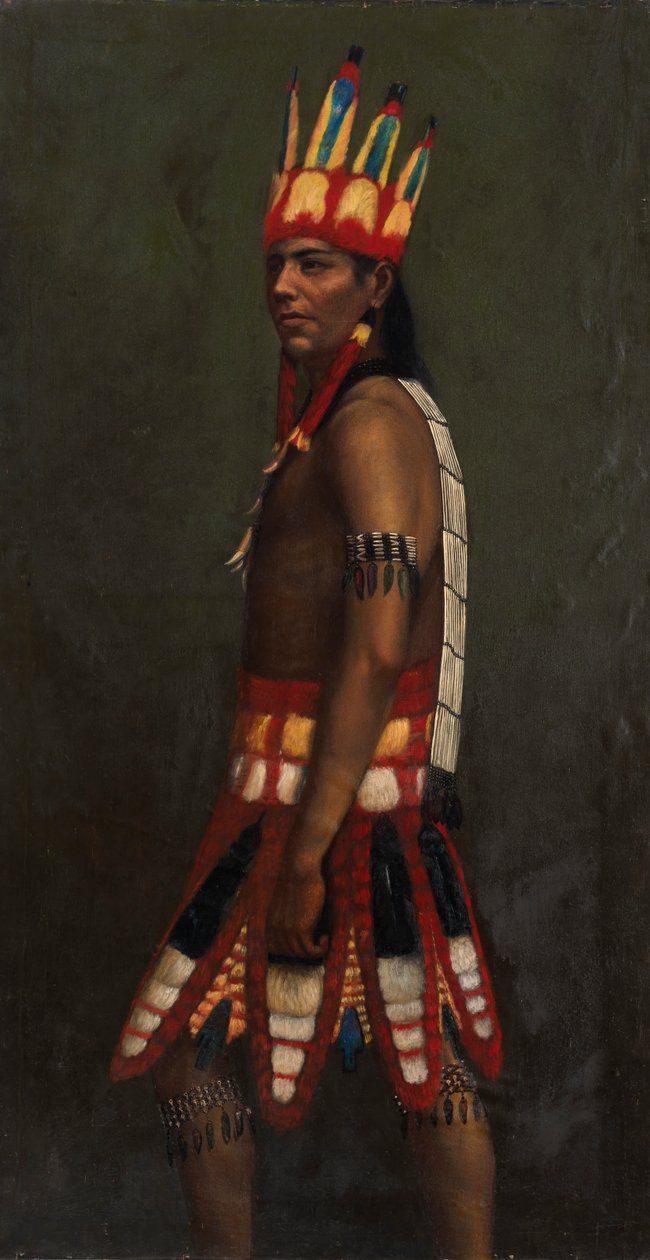 Indio Jivaro, ca. 1890-1892 de Unbekannt