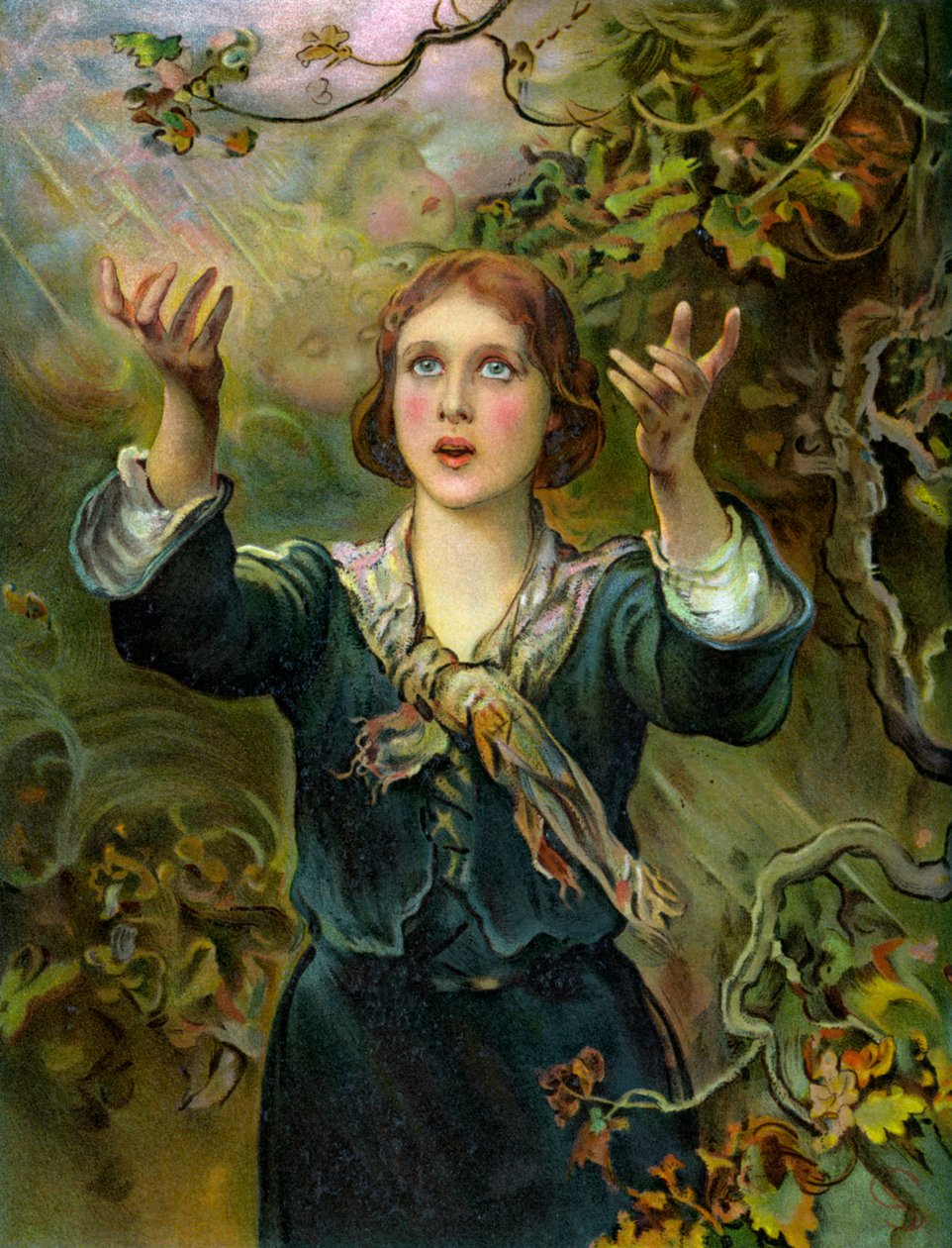 Juana de Arco, patriota y mártir francesa del siglo XV, 1906 de Unbekannt