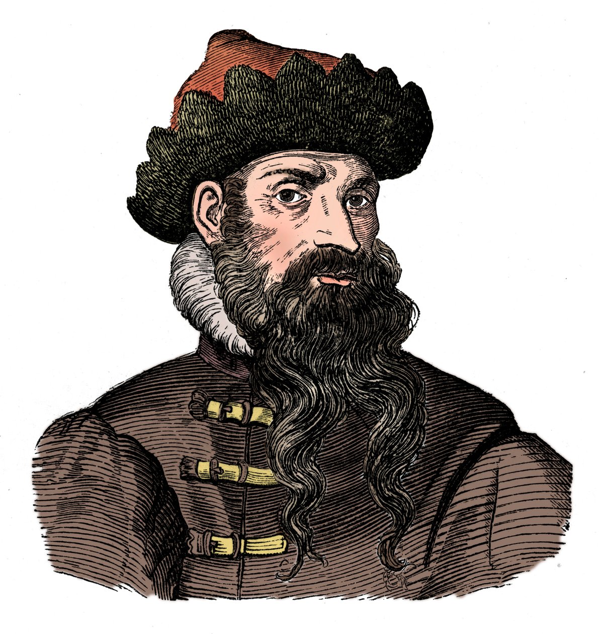 Johann Gutenberg, metalúrgico e inventor alemán, siglo XVI, 1870 de Unbekannt