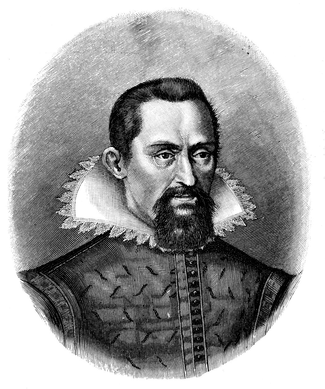 Johannes Kepler, astrónomo alemán, principios del siglo XVII, c1903 de Unbekannt