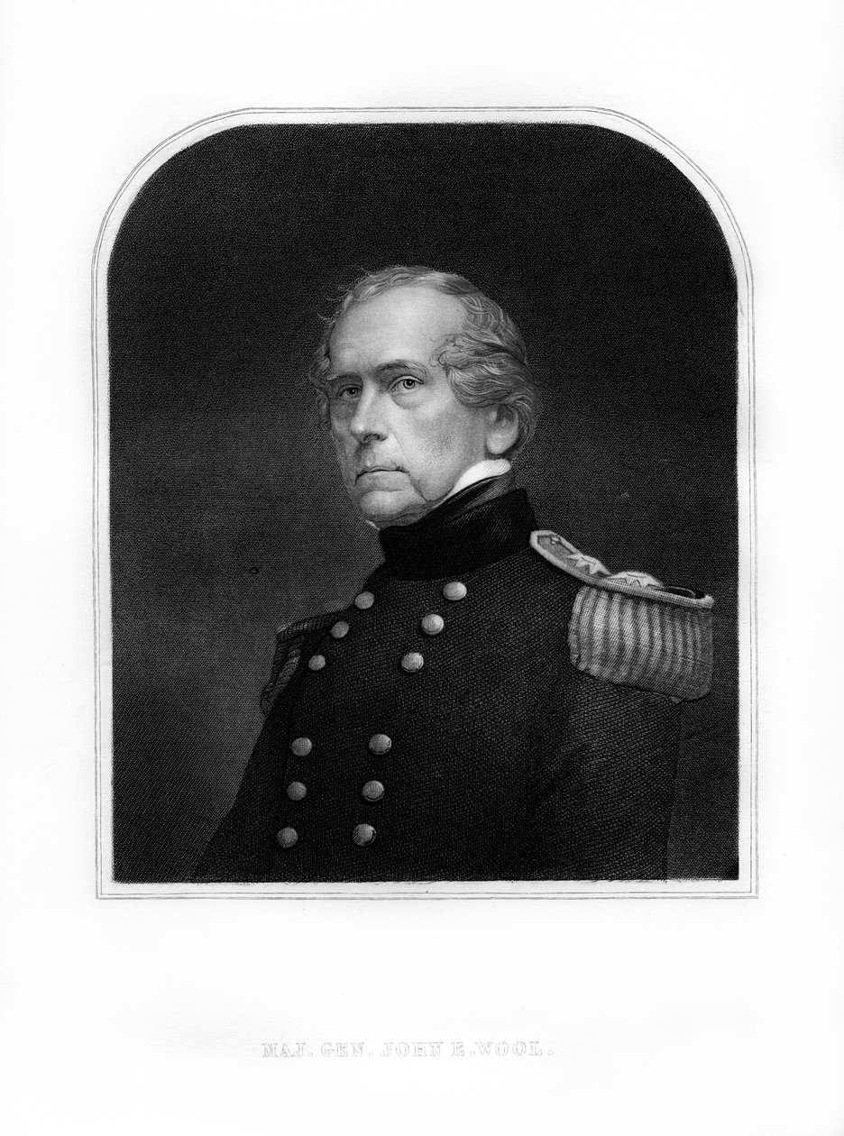 John Ellis Wool, oficial del ejército de los Estados Unidos, 1872 de Unbekannt
