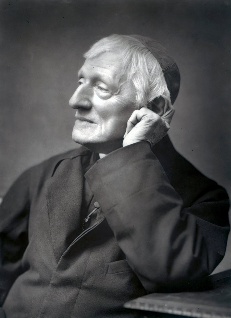 John Henry Newman, cardenal británico, finales del siglo XIX de Unbekannt