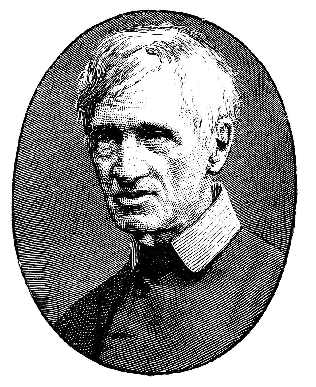 John Henry Newman en la vejez, erudito y teólogo británico, 1879 de Unbekannt
