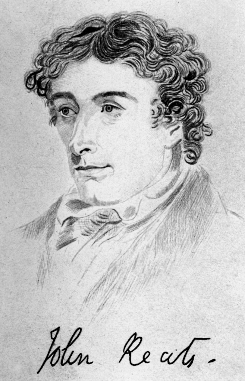 John Keats, poeta inglés, 1912 de Unbekannt