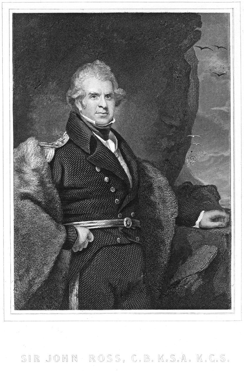 John Ross, explorador polar británico y oficial naval, siglo XIX de Unbekannt