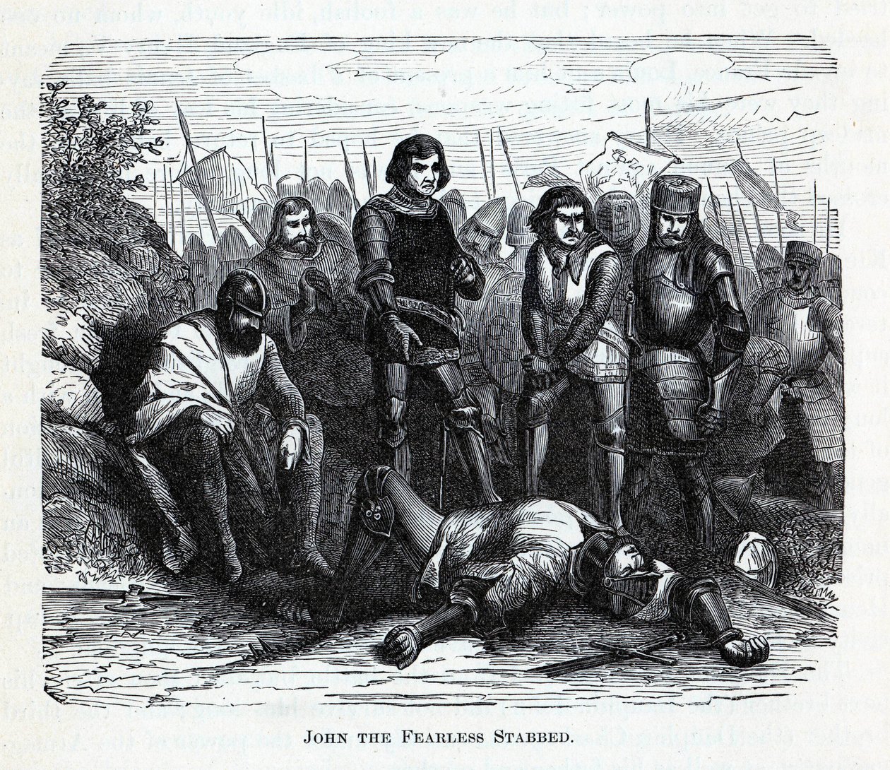 Juan el Intrépido apuñalado, 1882 de Unbekannt