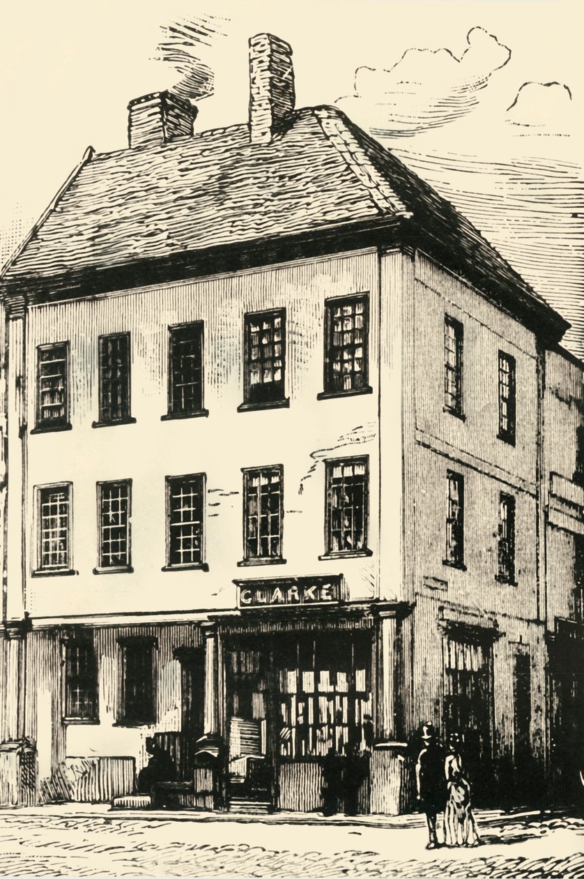 Lugar de nacimiento de Johnson en Lichfield, 1902 de Unbekannt