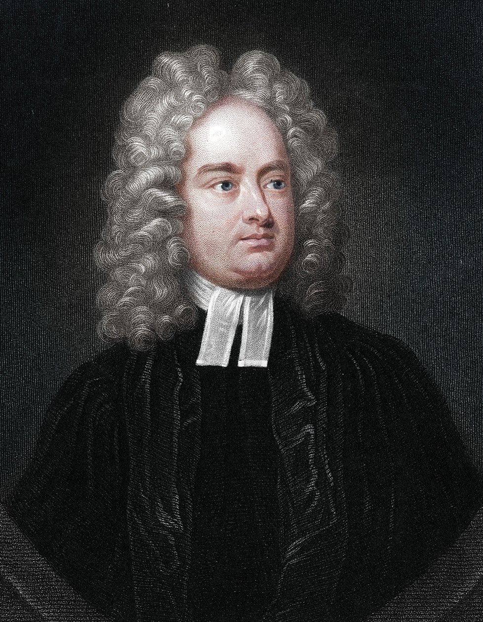 Jonathan Swift, clérigo anglo-irlandés, satírico y poeta de Unbekannt