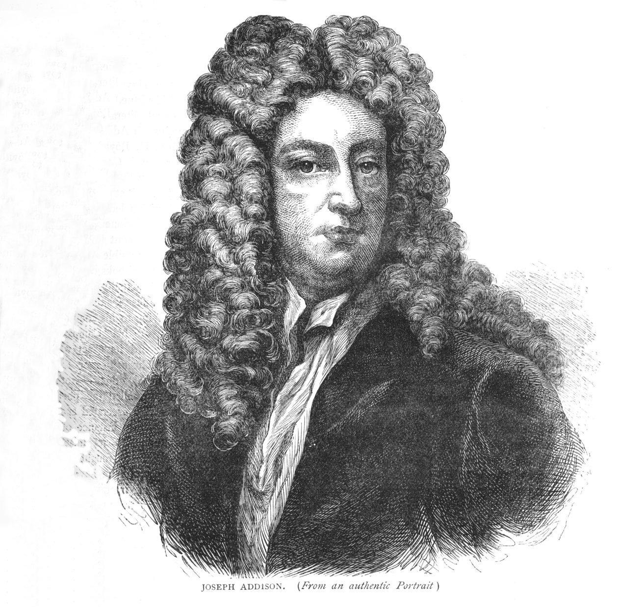 Joseph Addison, escritor y político inglés, c. 1870-1878 de Unbekannt