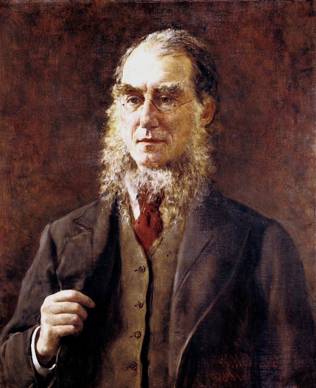Joseph Dalton Hooker, botánico inglés, geógrafo de plantas y coleccionista de Unbekannt