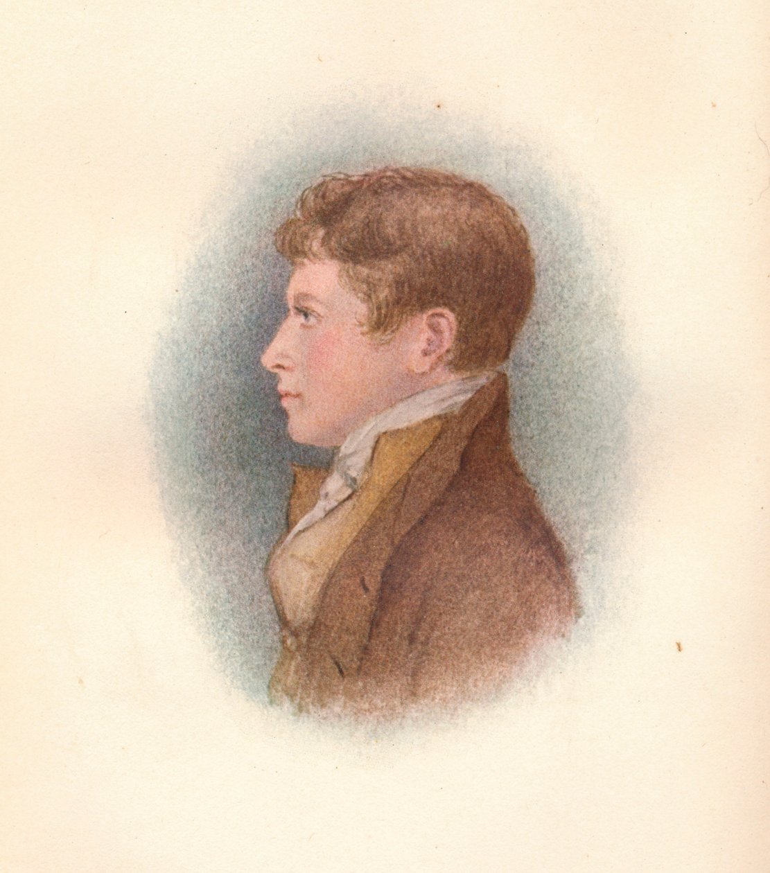 Joseph Gurney b1796, a la edad de 20 años, c1816 de Unbekannt