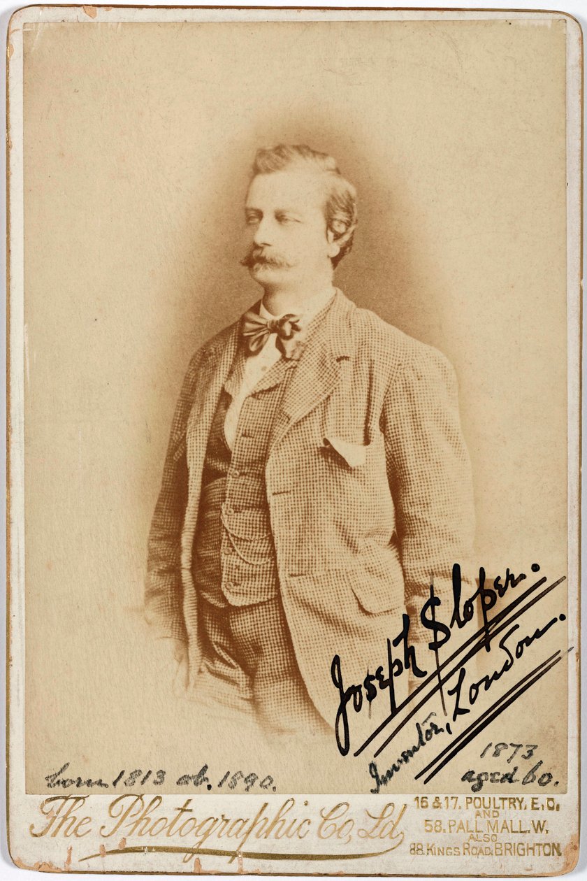 Joseph Sloper, inventor inglés de Unbekannt