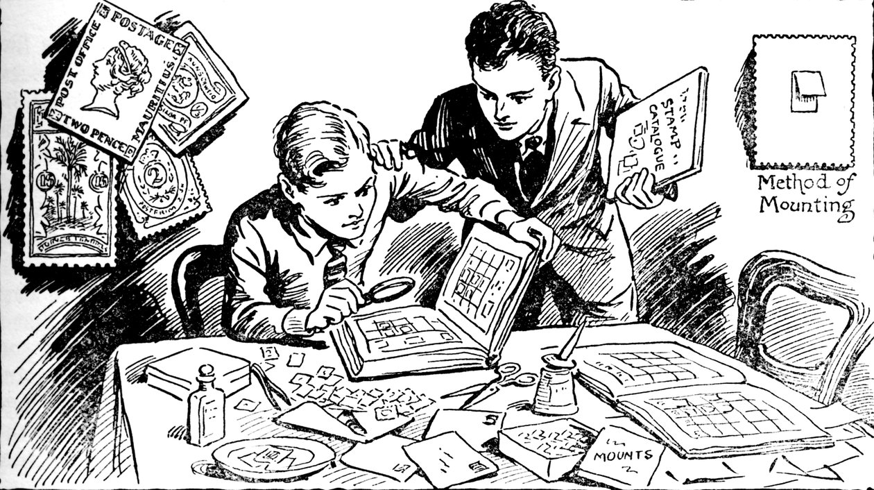 Las alegrías de la filatelia, 1937 de Unbekannt