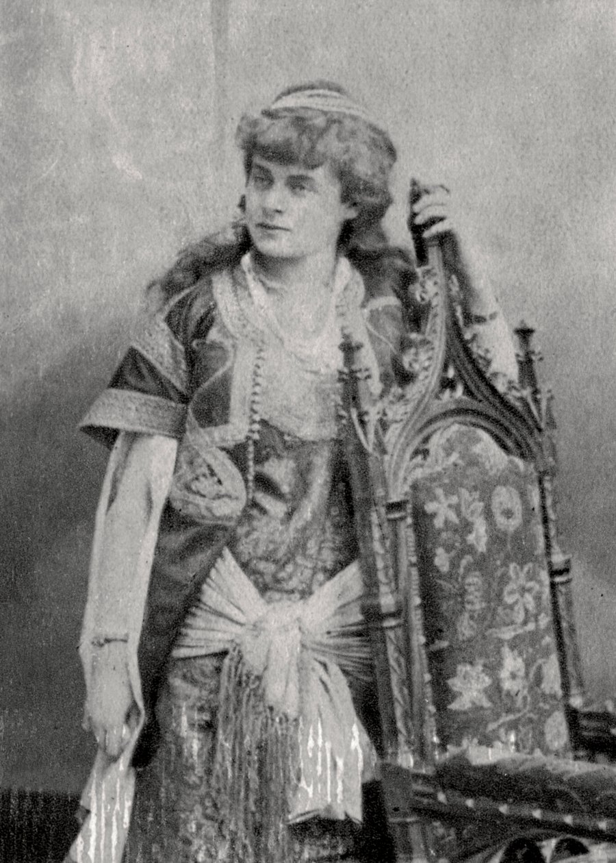 Julie Feyghine, actriz francesa, 1881 de Unbekannt