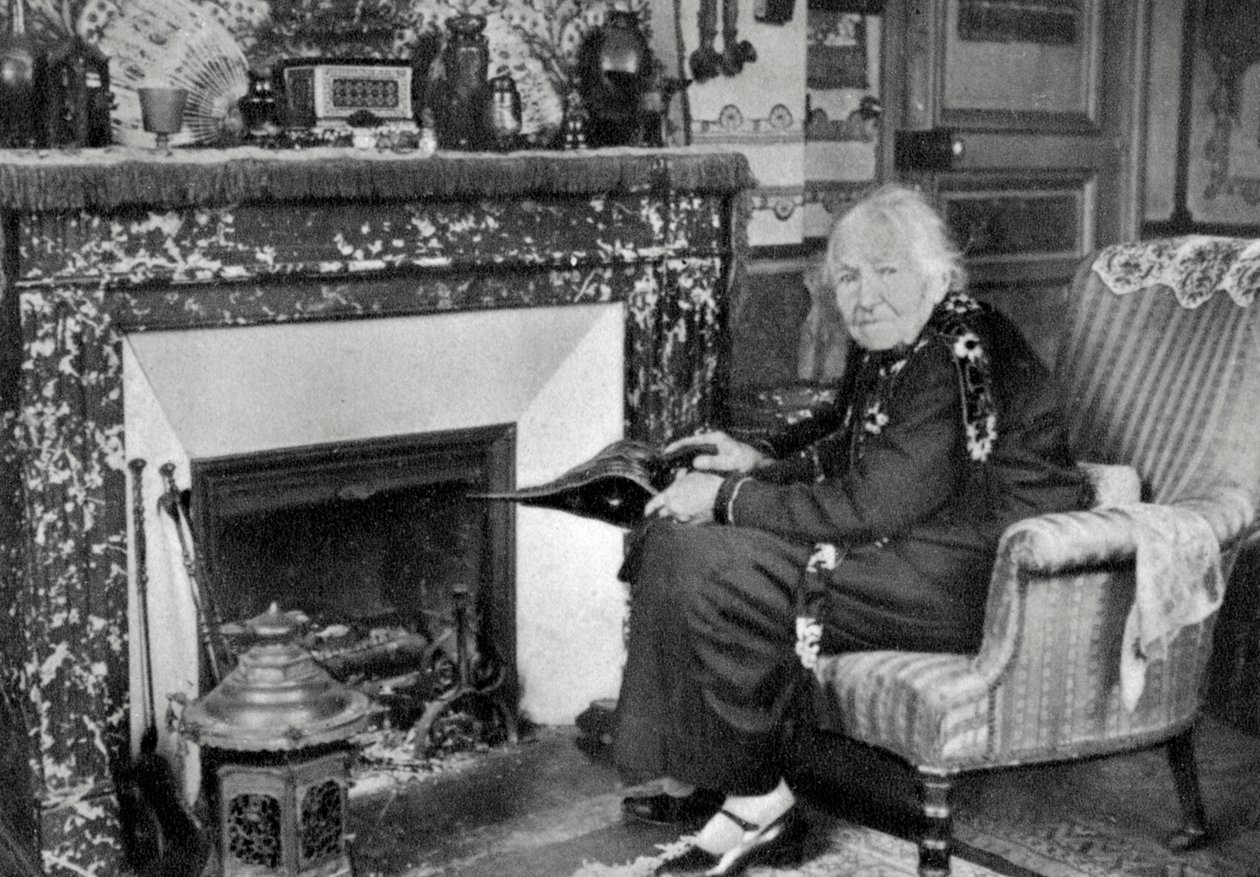 Juliette Adam, autora y feminista francesa, 1929 de Unbekannt