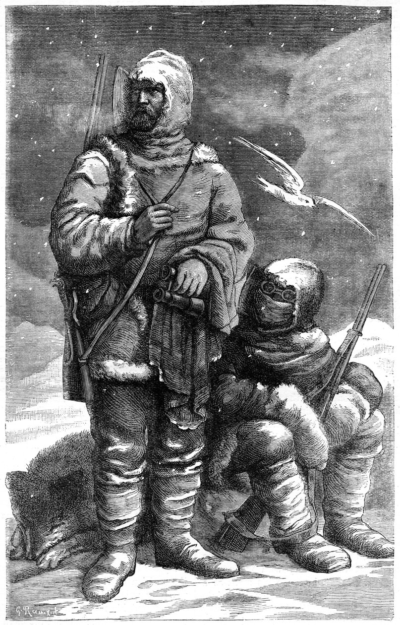 Julius Payer 1841-1915, explorador ártico y artista paisajista austrohúngaro, siglo XIX de Unbekannt