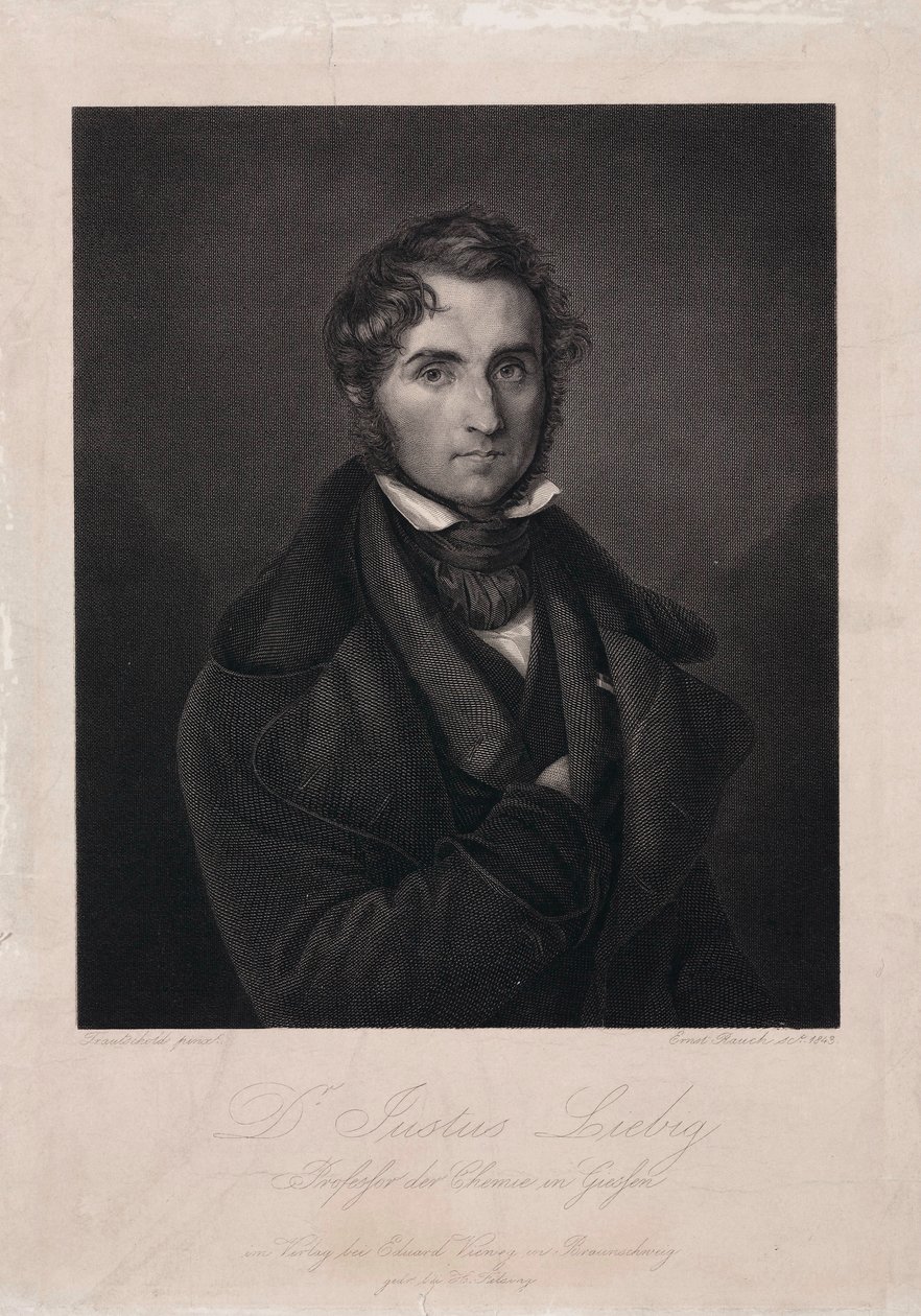 Justus von Liebig, químico alemán de Unbekannt