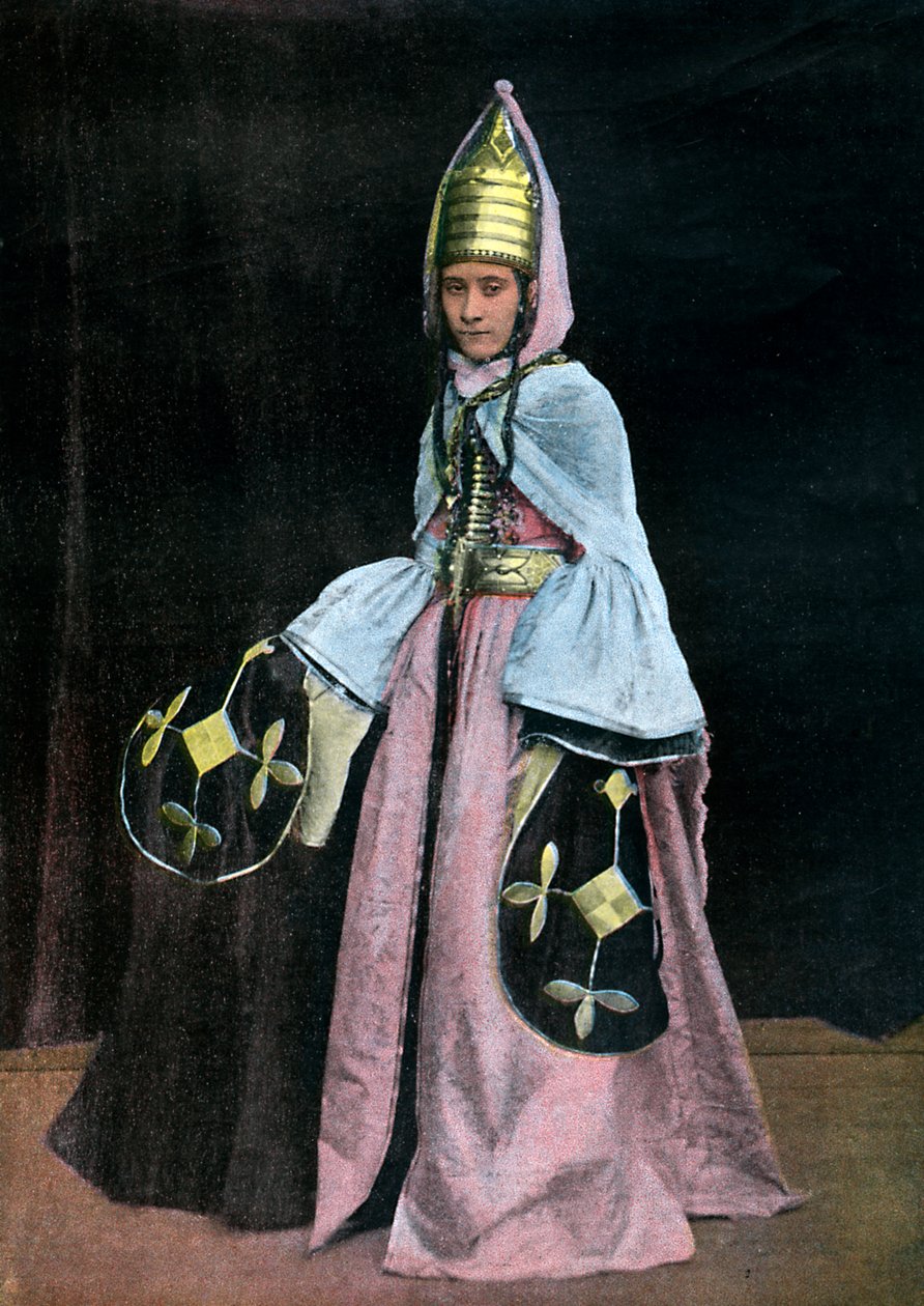 Mujer kabardina, c1890 de Unbekannt