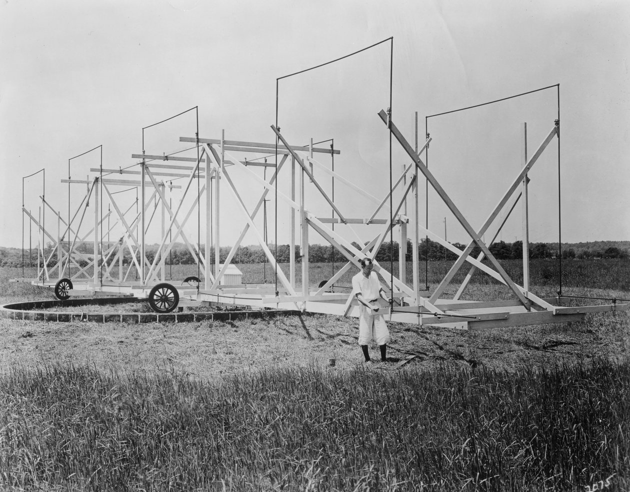 Karl Guthe Jansky, físico e ingeniero de radio estadounidense, c1940 de Unbekannt