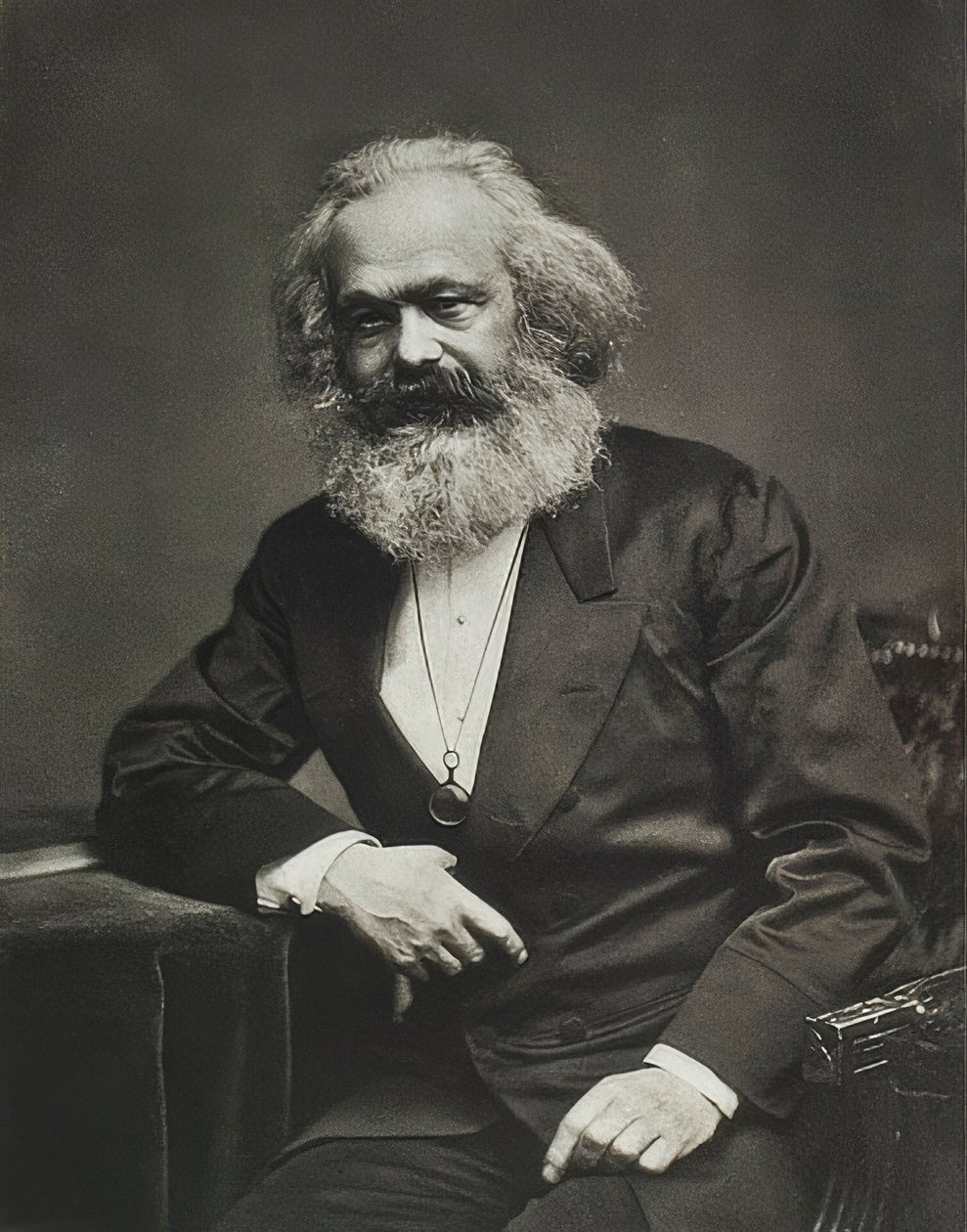 Karl Marx. Alrededor de 1880 de Unbekannt