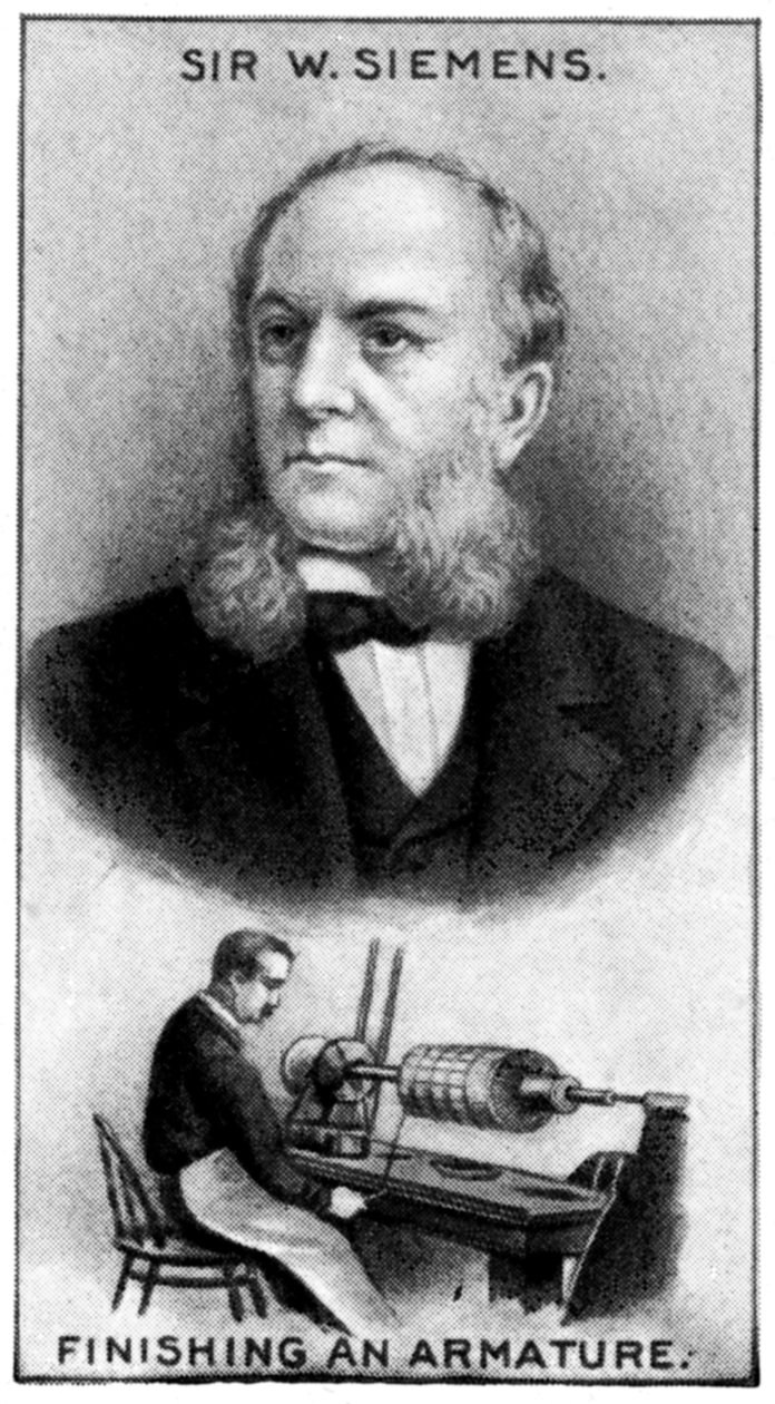 Karl Wilhelm Siemens, ingeniero alemán y pionero de la energía eléctrica, c1924 de Unbekannt