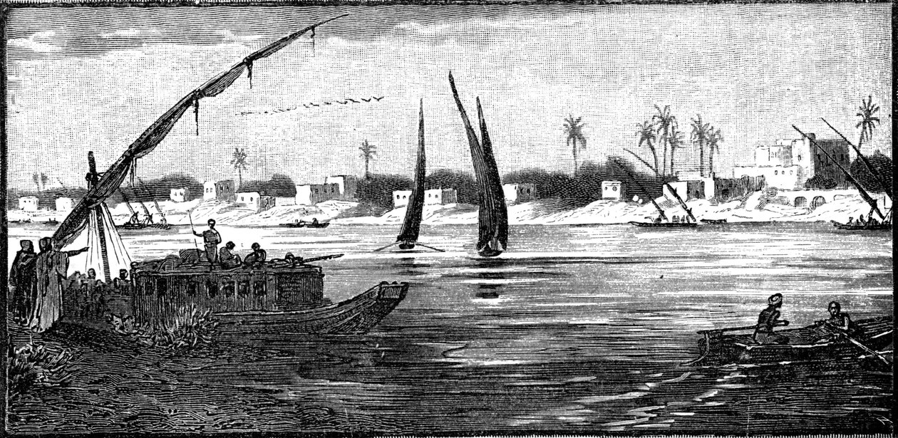 Jartum, capital de Sudán, 1900 de Unbekannt