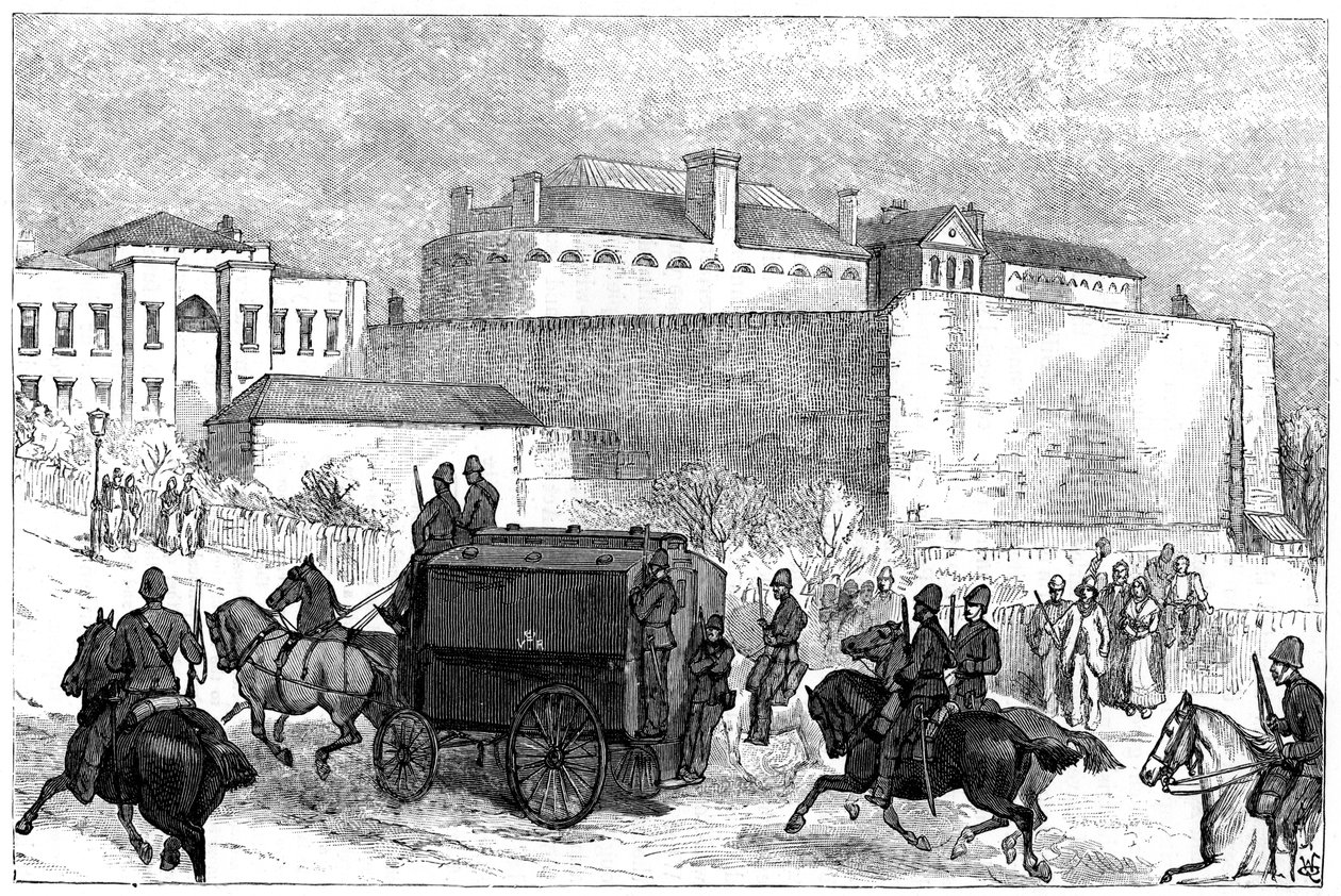 Prisión de Kilmainham, Dublín, siglo XIX de Unbekannt