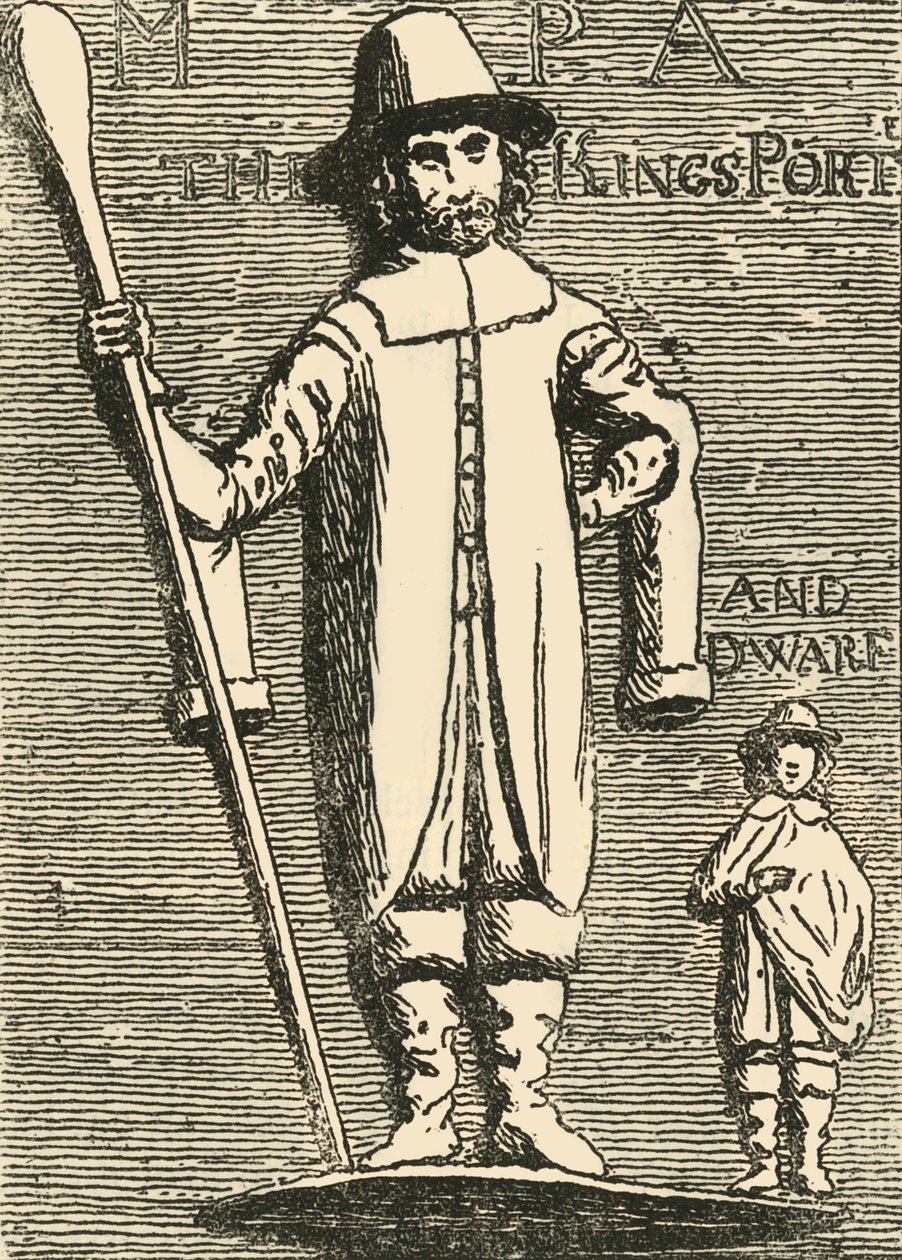 Rey Carlos Porter y Enano, c1872 de Unbekannt