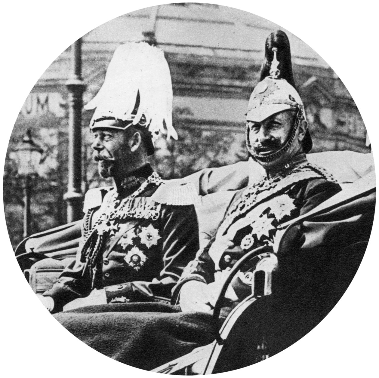 El Rey Jorge V de Gran Bretaña y el Kaiser alemán, Berlín de Unbekannt