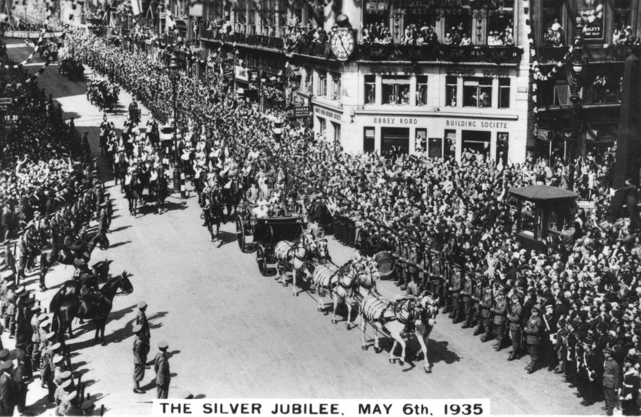 Jubileo de plata del Rey Jorge V, Londres, 6 de mayo de 1935 de Unbekannt