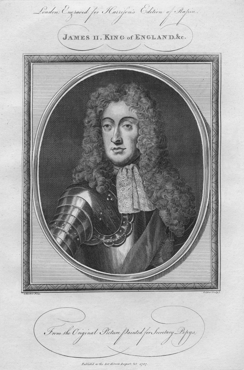Rey Jacobo II, 1787 de Unbekannt