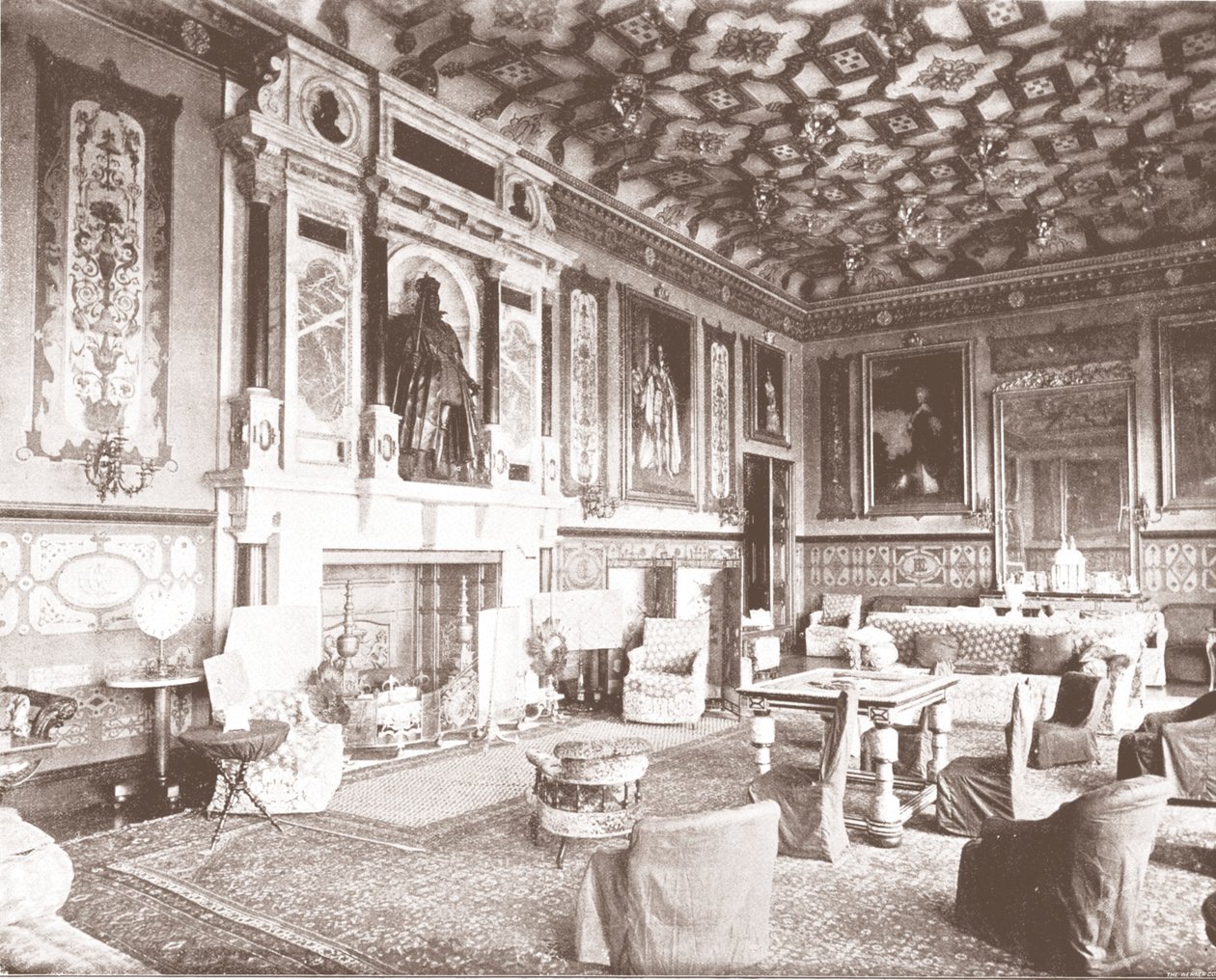 Habitación del Rey James, Hatfield House, Hatfield, Hertfordshire, 1894 de Unbekannt