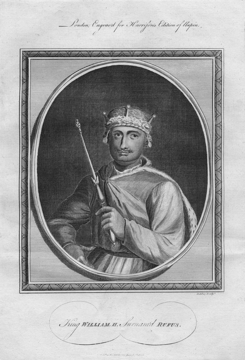 Rey Guillermo II Guillermo Rufus, 1786 de Unbekannt