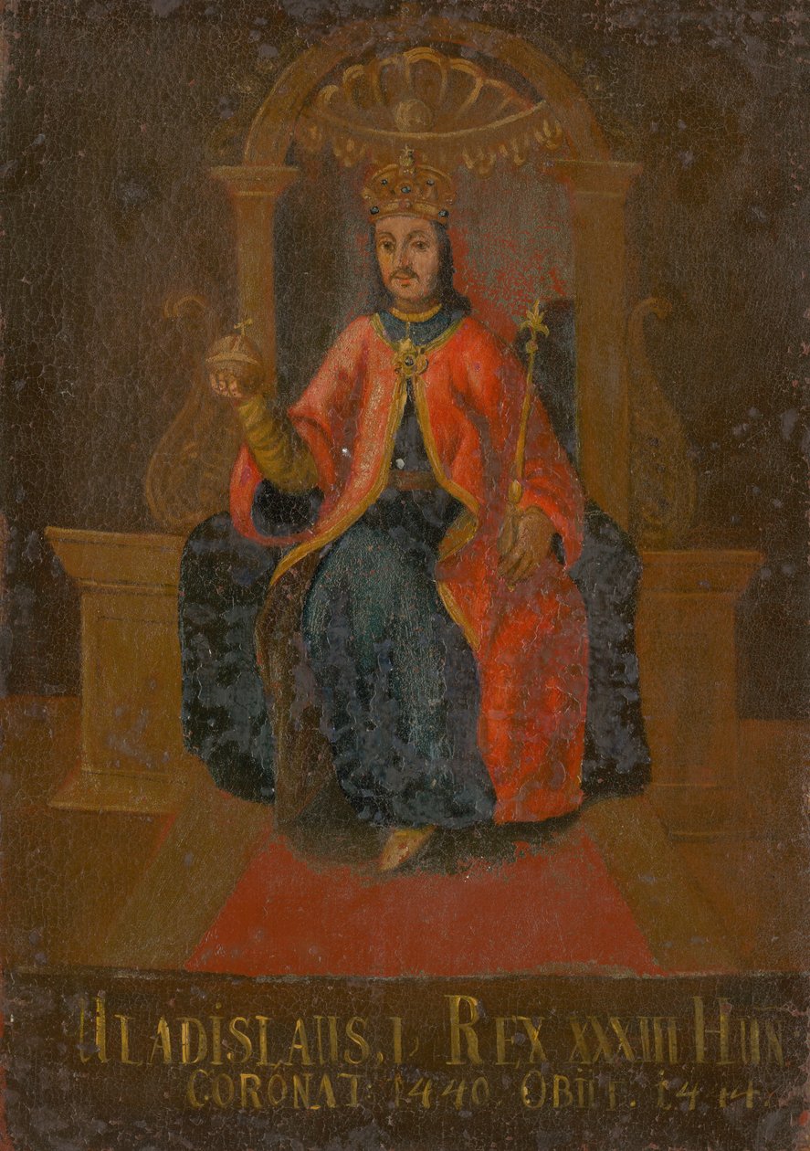 Rey Wladyslaw III de Polonia, Hungría y Croacia 1424-1444, primera mitad del siglo XVIII de Unbekannt