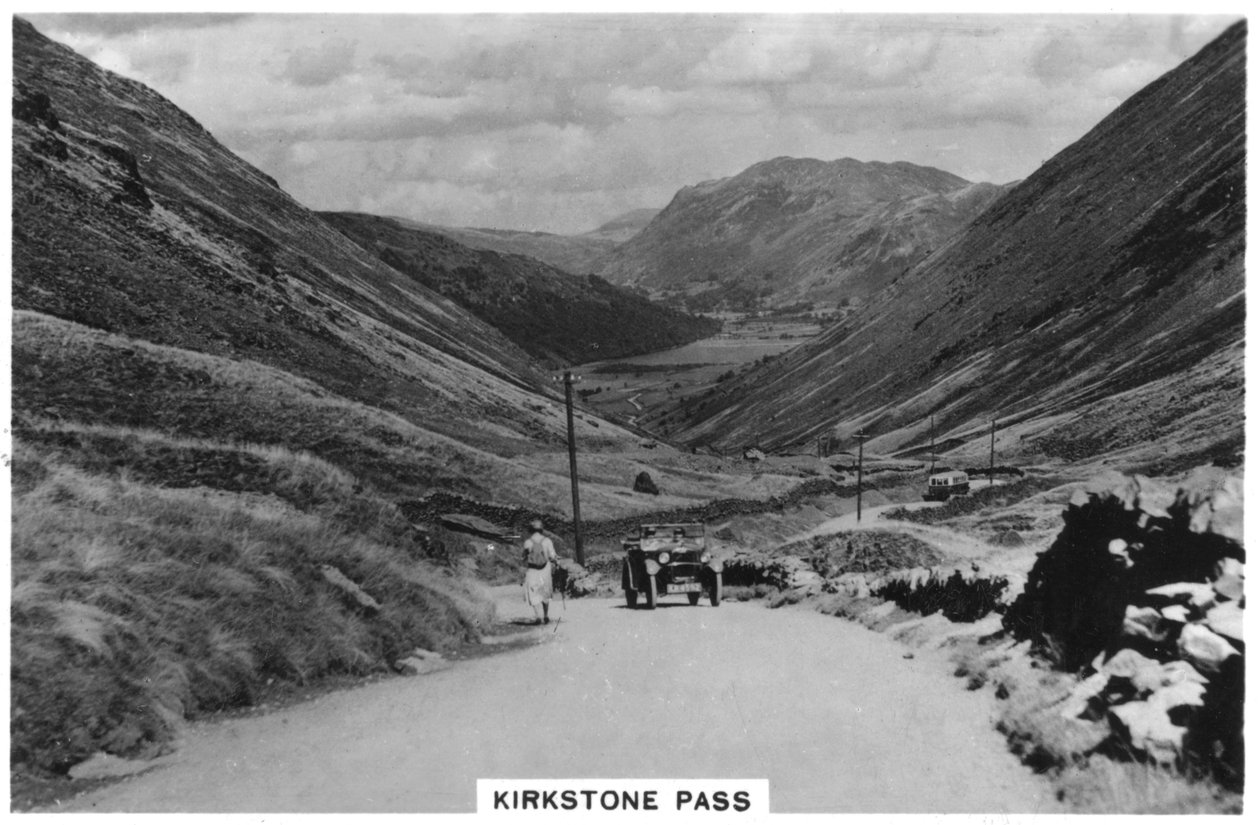 Paso de Kirkstone, Distrito de los Lagos, Cumbria, 1936 de Unbekannt