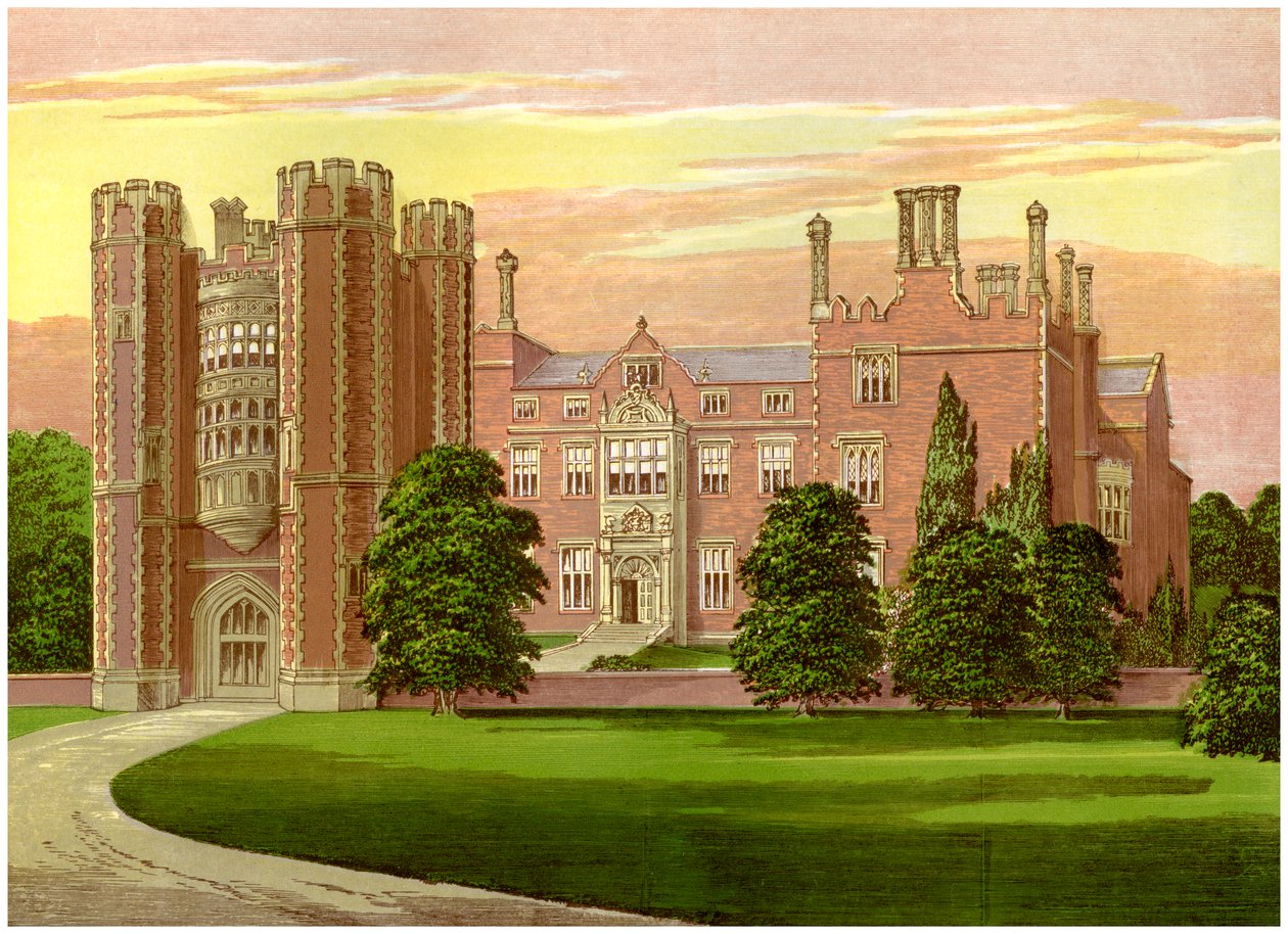 Torre Kirtling, Cambridgeshire, hogar de la Baronesa North de Unbekannt