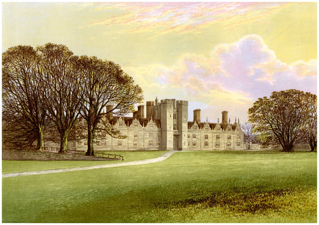 Knole, cerca de Sevenoaks, Kent, hogar de Lord Sackville, c1880 de Unbekannt