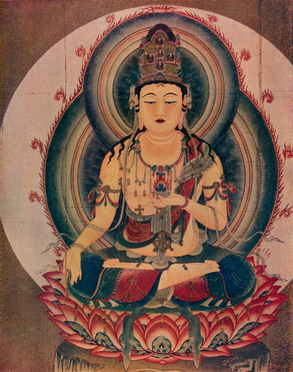 Kokuzo, Templo Sanboin, siglo XVIII de Unbekannt