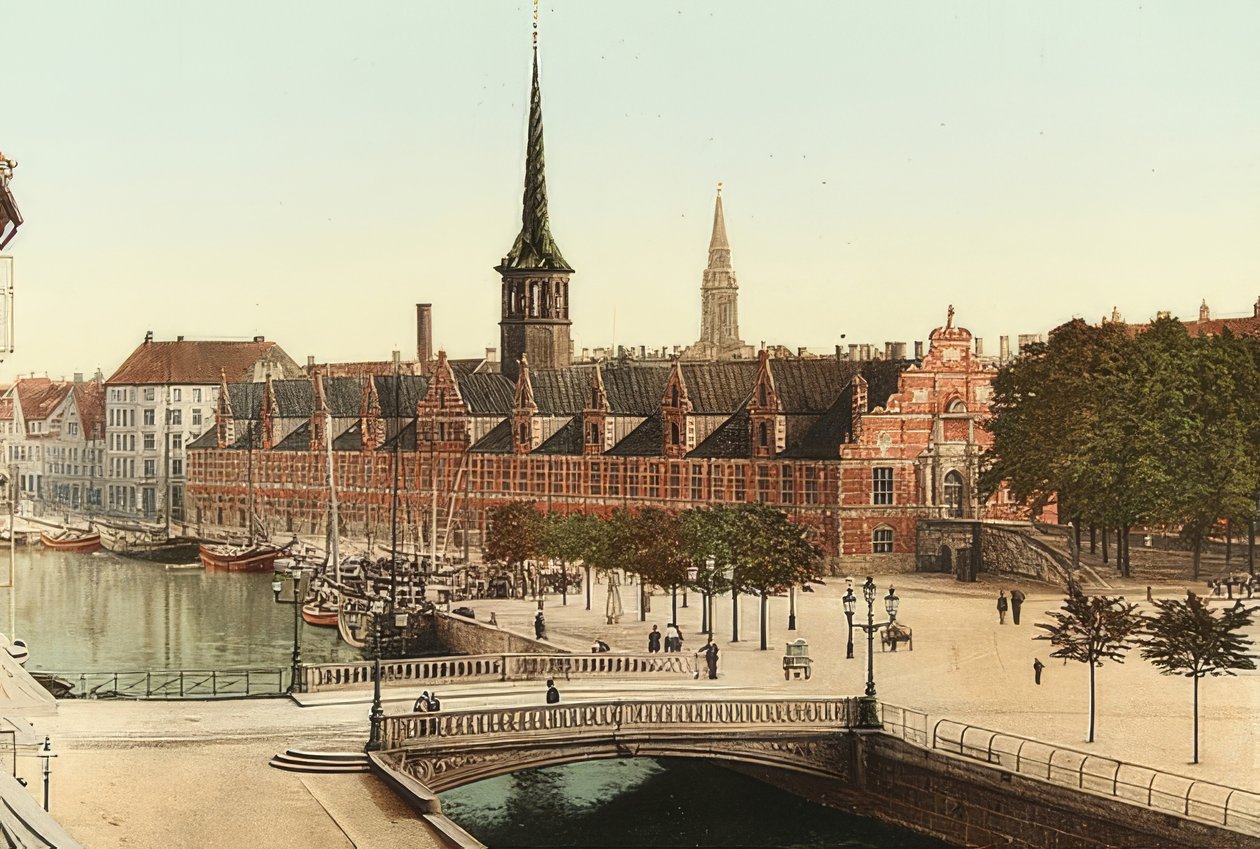 Copenhague. La Bolsa de Unbekannt