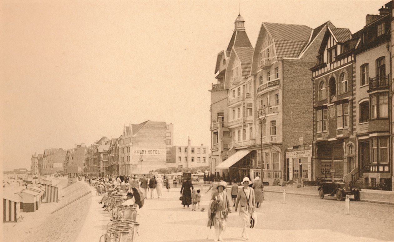 La Digue, El Paseo, c1900 de Unbekannt